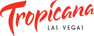 Logo of tropicana featuring stylized red script text on a white background.